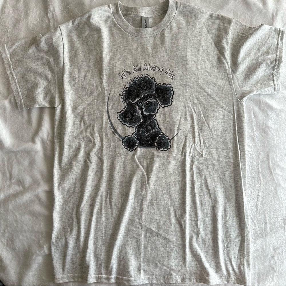 It’s All About Me Cute Poodle Graphic Tshirt